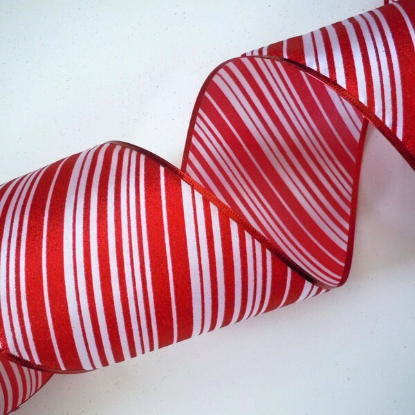 Candy Stripe Ribbon - Etsy