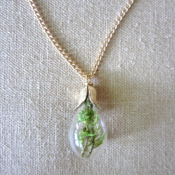 Miss Moss Terrarium Necklace