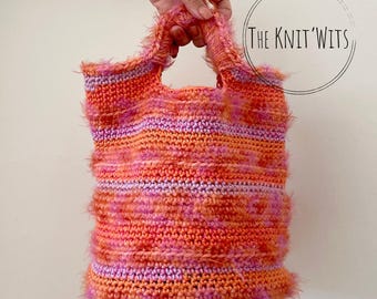 Virkmönster - Spritz Virkad Bucket Bag