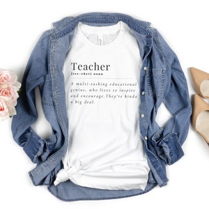 Teacher Definition Shirt, Teacher Life Shirts, Teacher Tee, Teacher Shirt, Teacher Gift, Teacher Appreciation Gift, Funny Teacher Shirt
