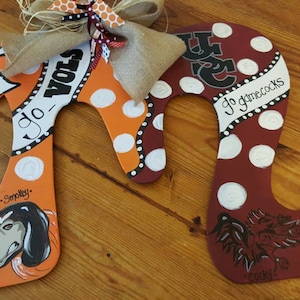 Georgia Bulldogs Wooden Letter door Hanger