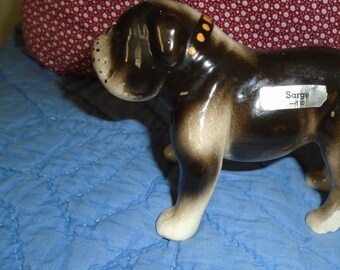 Ceramic English Bulldog Beswick Bosun &quot;SARGE&quot;
