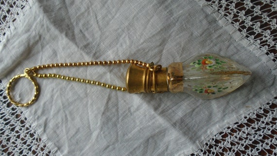 Victorian Chatelaine 3 Sided Scent Bottle With Ha… - image 7