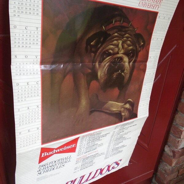 Budweiser Calendar Etsy