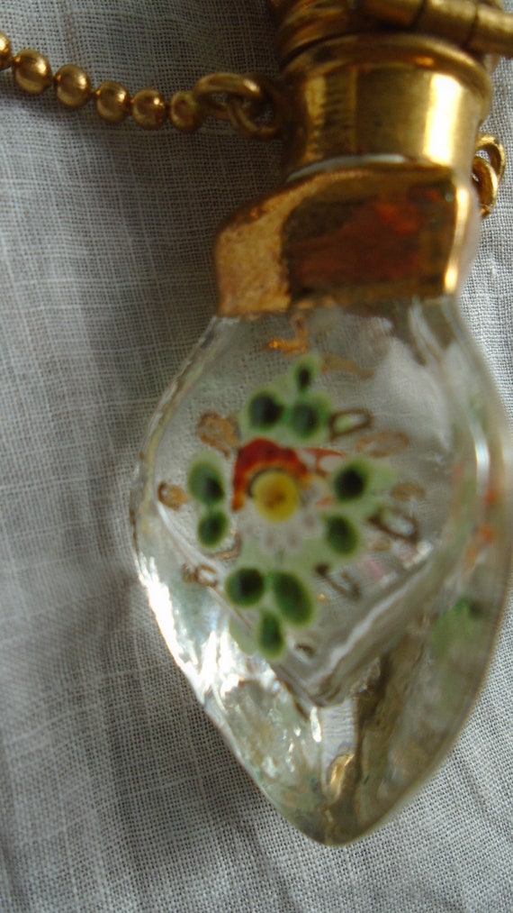 Victorian Chatelaine 3 Sided Scent Bottle With Ha… - image 4
