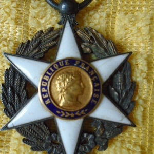 Vintage Order of Agricultural Merit Medal /French/Ordre du Merite 1883