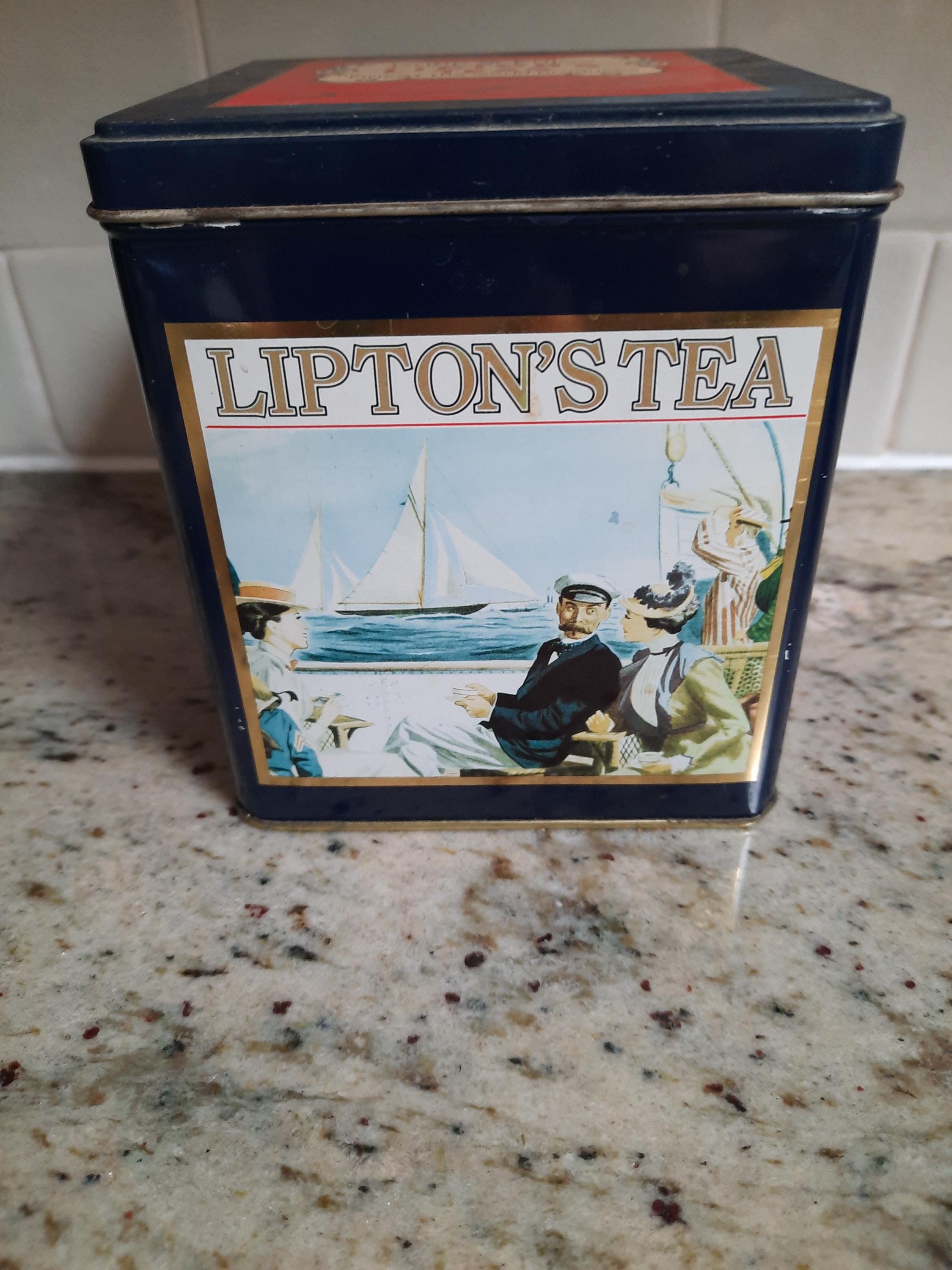 Rare Lipton Tea Tin - Etsy