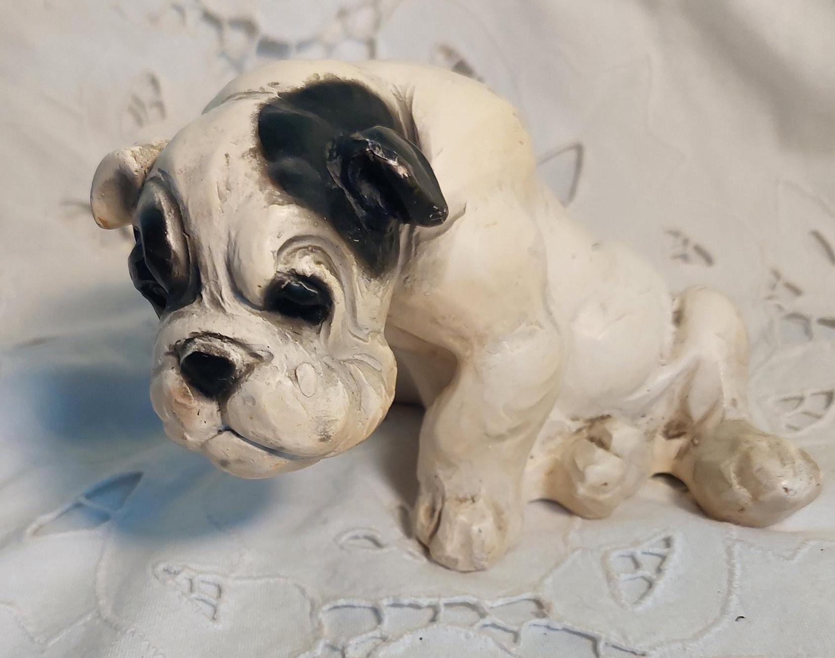 Chalk Ware Bulldog - Etsy Chalk Ware Bulldog - Etsy