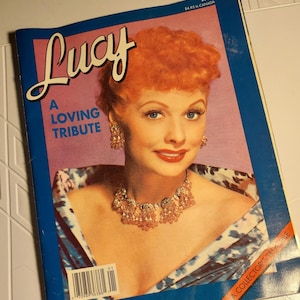 Lucille Ball Collectors Photo Story Book Magazine 1989