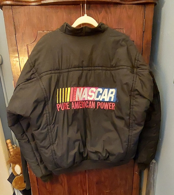 Nascar Men's Winter Bomber Jacket. "Pure American 