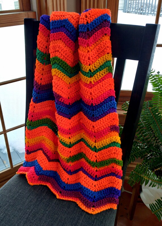 Neon orange blanket sales