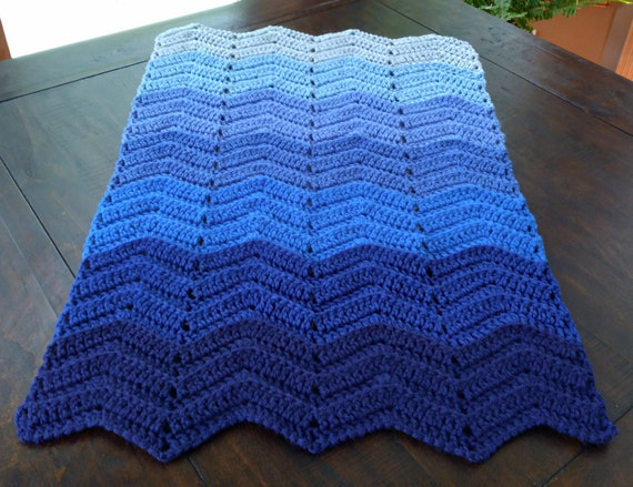 Purple and blue blanket hotsell