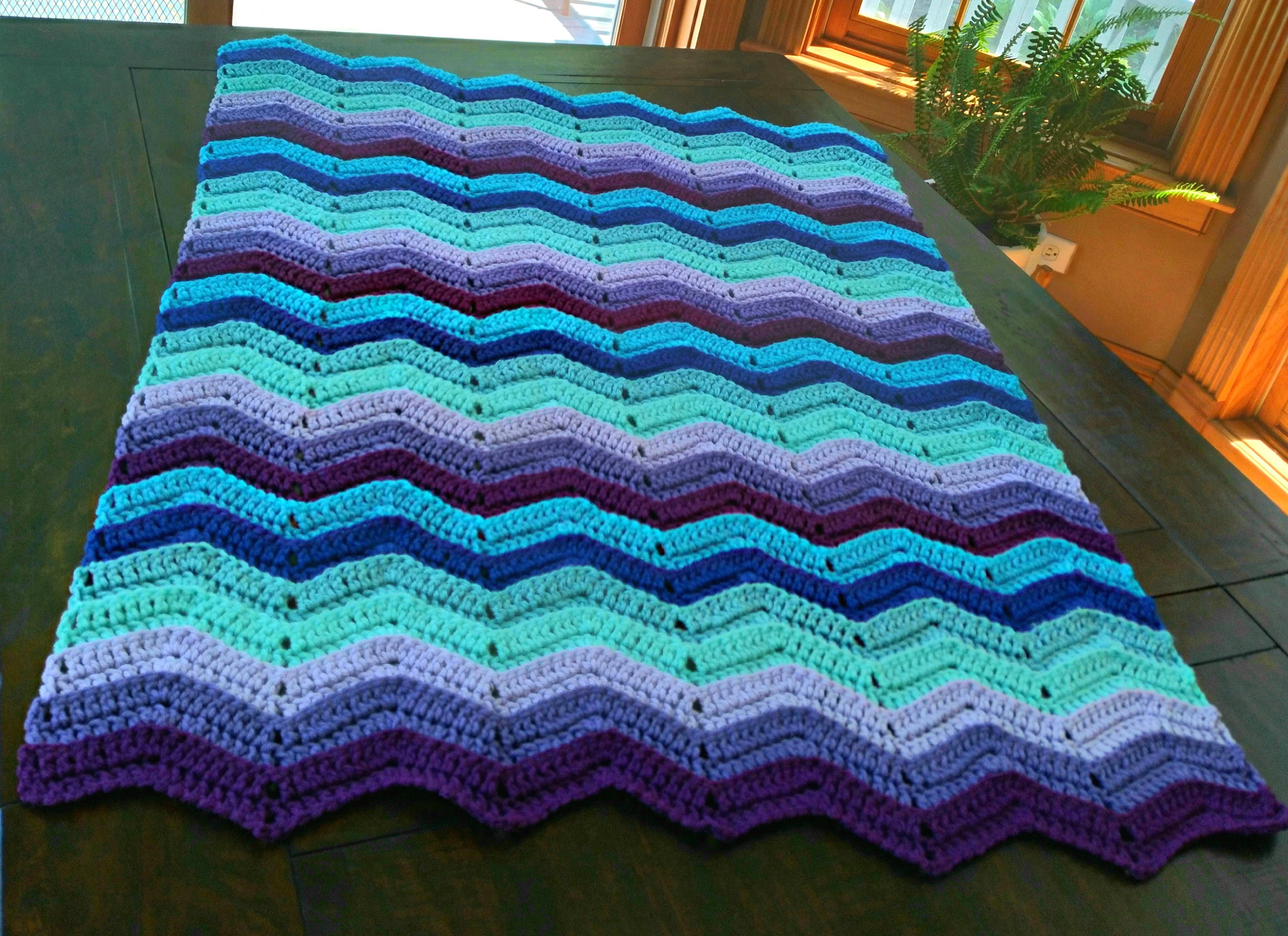 Handmade Crochet Dark Orchid, Lavender, Light Orchid, Mint, Dark