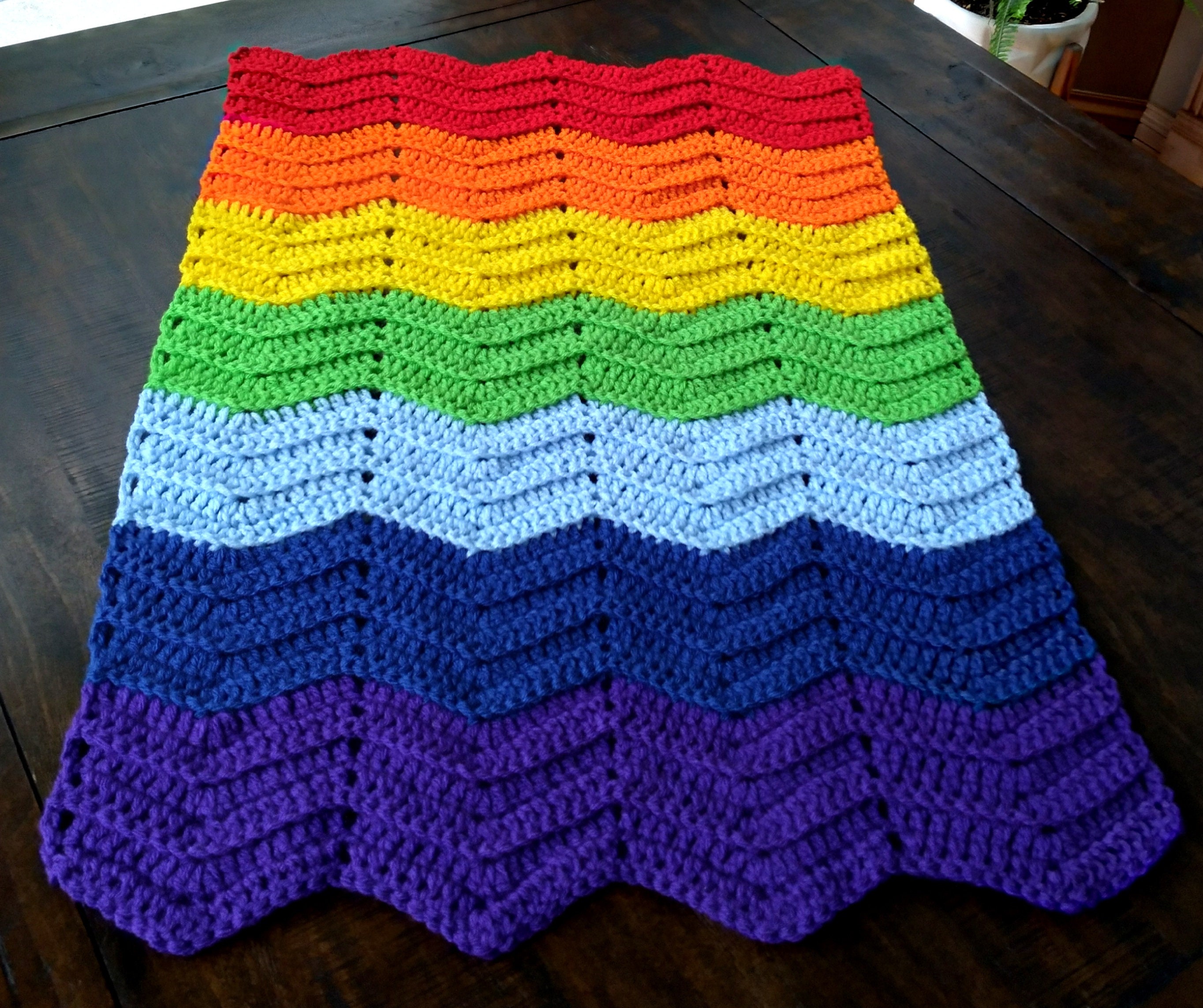 Bernat Blanket yarn, Cool Purple Ombre