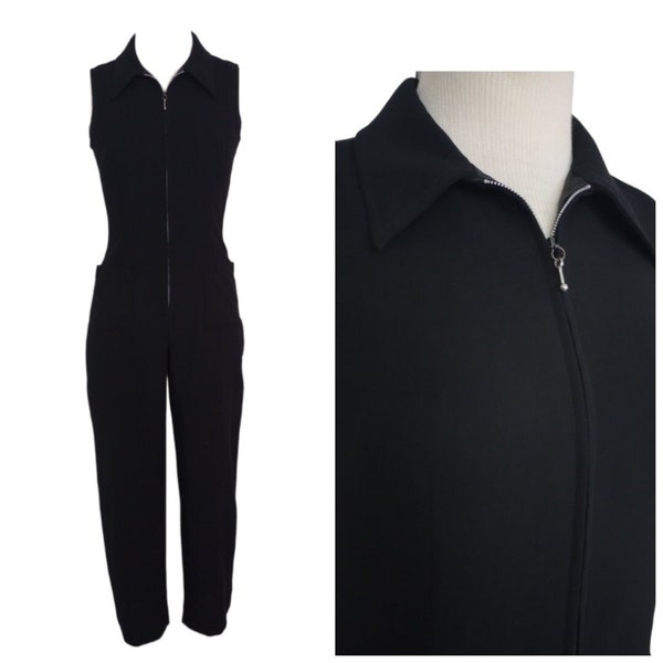 Grey 90s Jumpsuit // Size 8