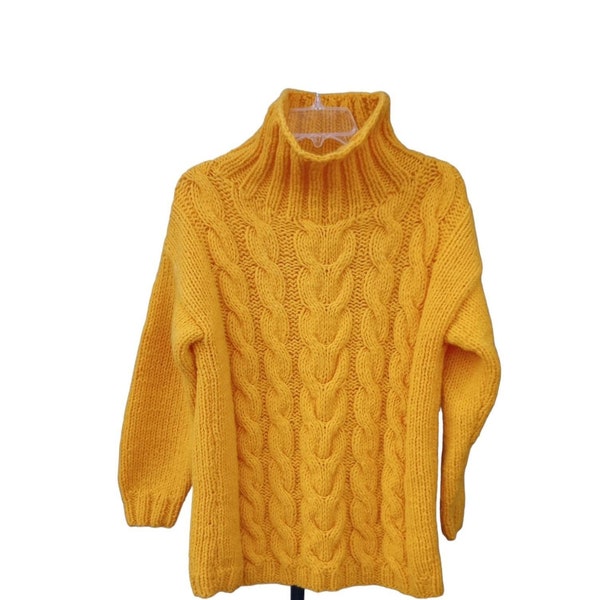 Yellow Jumper Etsy