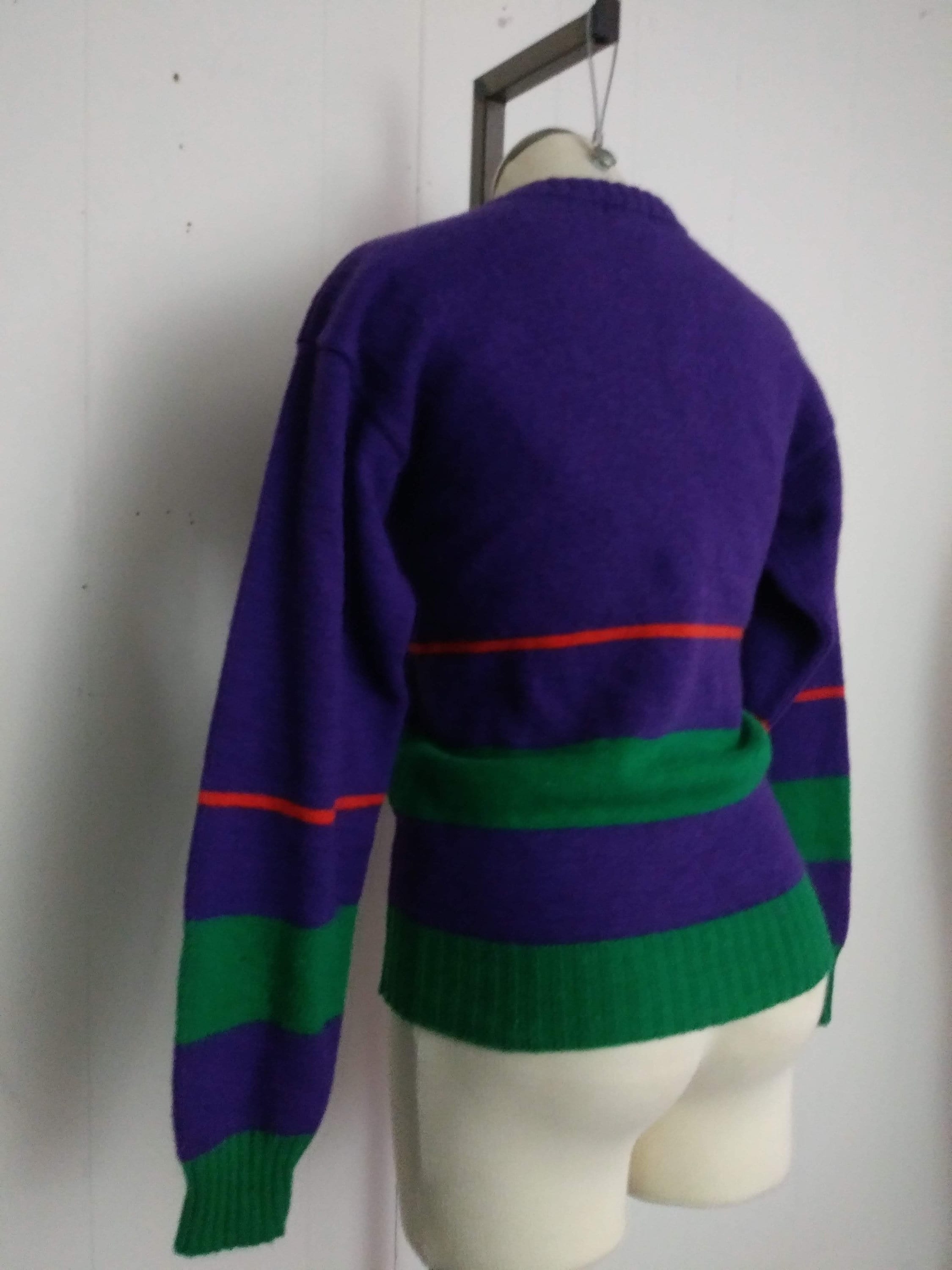☆超目玉】 Navy style sweater with embroidery Tシャツ・カットソー 