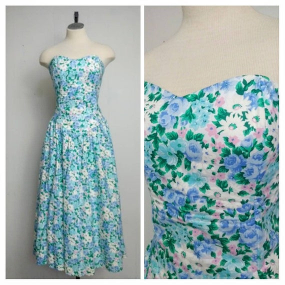 Positively Ellyn | Vintage 80s does 50s Strapless
