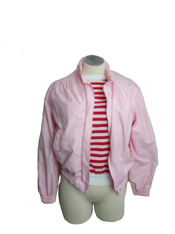 Vintage 1980s Pink Gloria Vanderbilt Jacket |Puffy