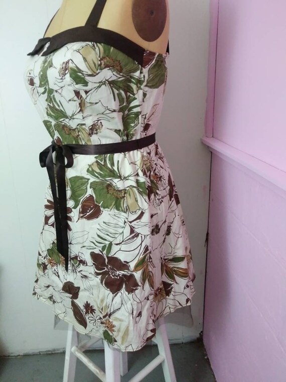 rockabilly floral dress