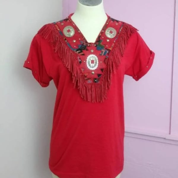Forever Western Fringe Boot Shirt