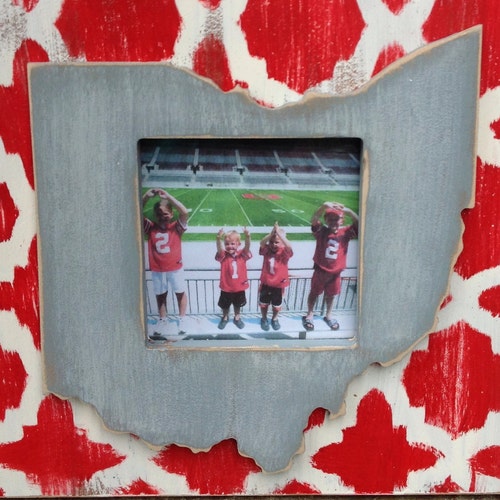 Ohio Picture Frame 4x6 Etsy