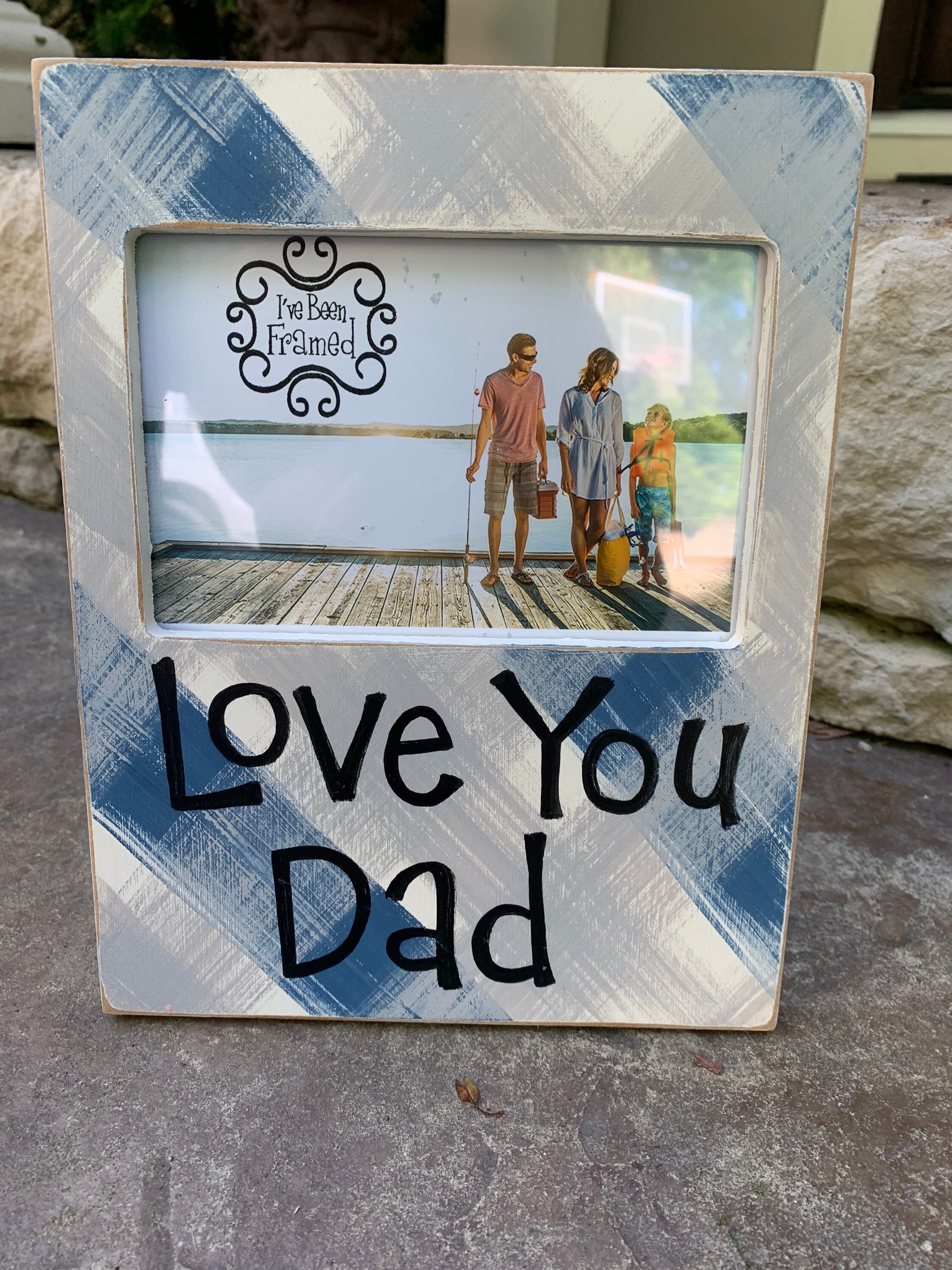 We love dad frame Father's Day gift Father's Day Etsy
