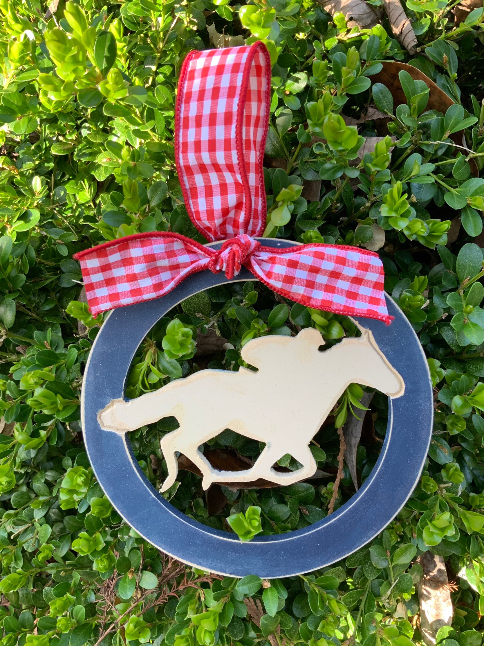 Horse ornament jockey ornamentDerby gift kentucky derby Etsy