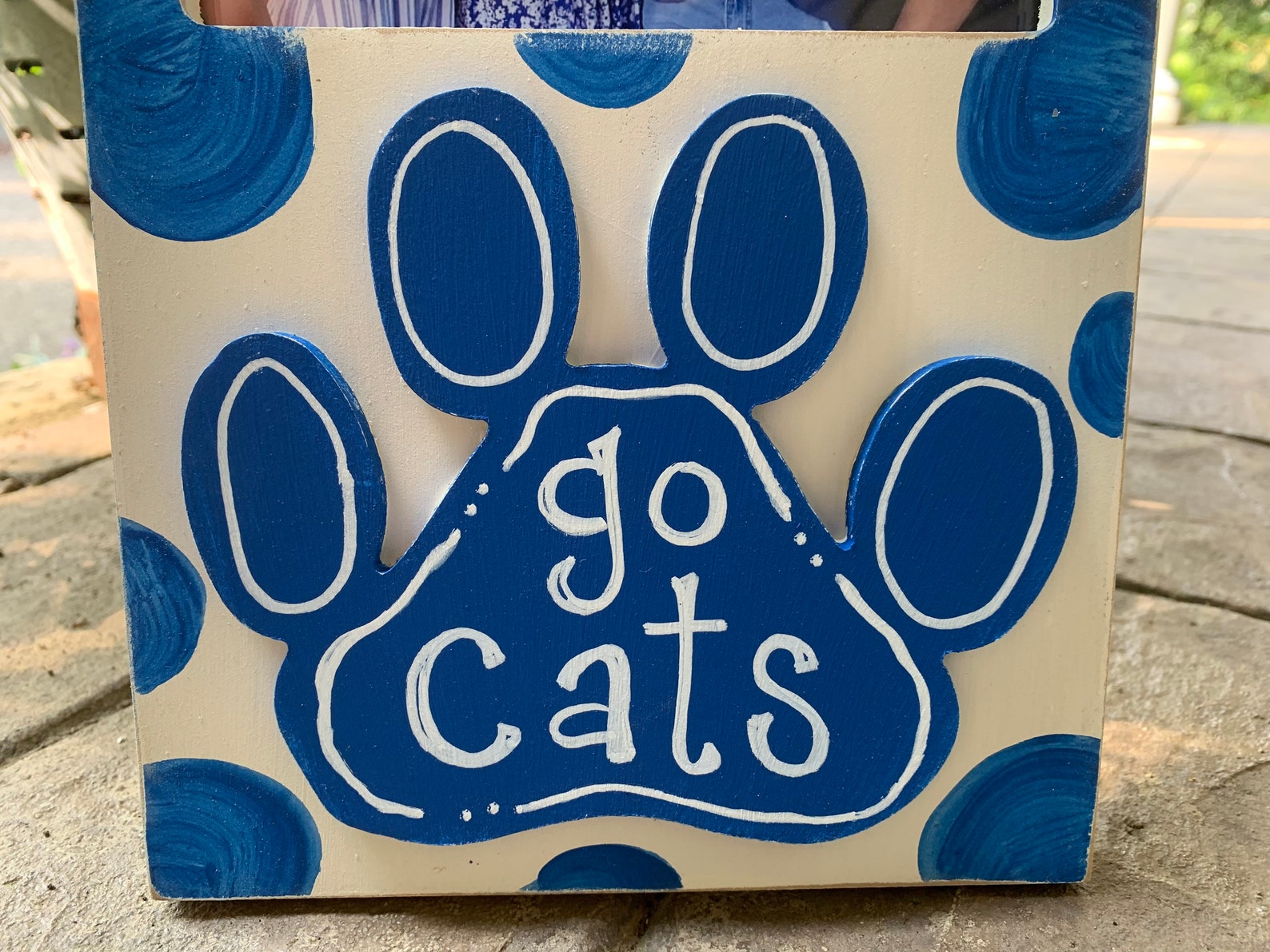 Kentucky Frame UK Frame Wildcat Frame Paw Print Frame Etsy