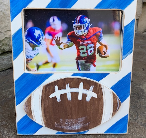 Football Frame Fall Sports Football Photo High School Etsy