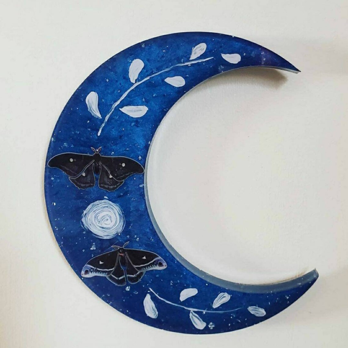Crescent moon wall hanging Etsy