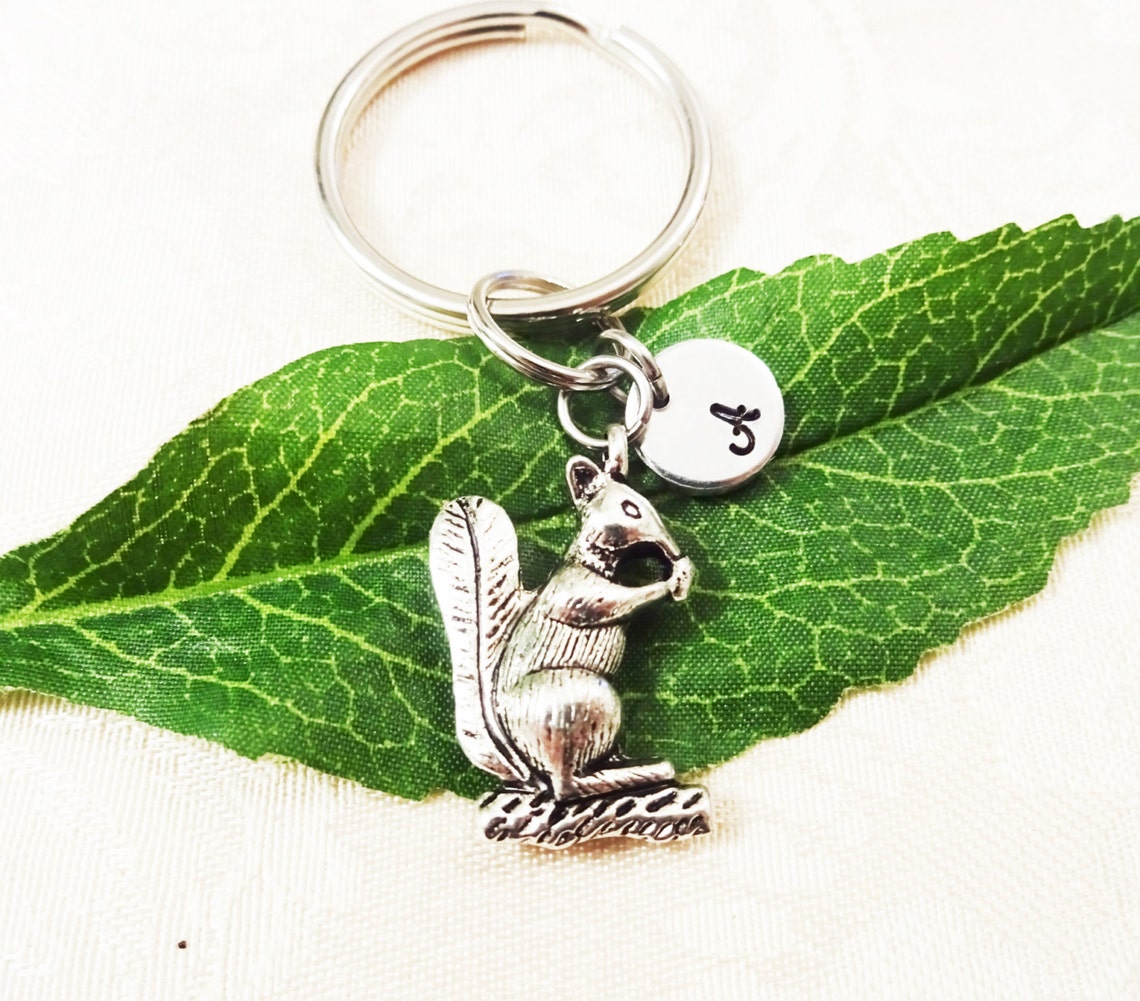Squirrel Jewelry Gifts For Women Keychain Squirrels Charms