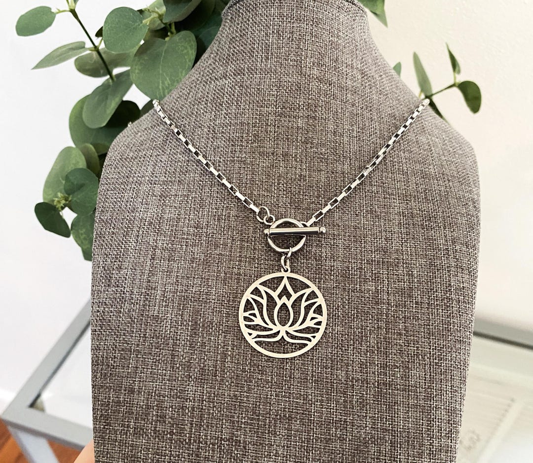 Lucky Bloom Stainless Steel Necklace