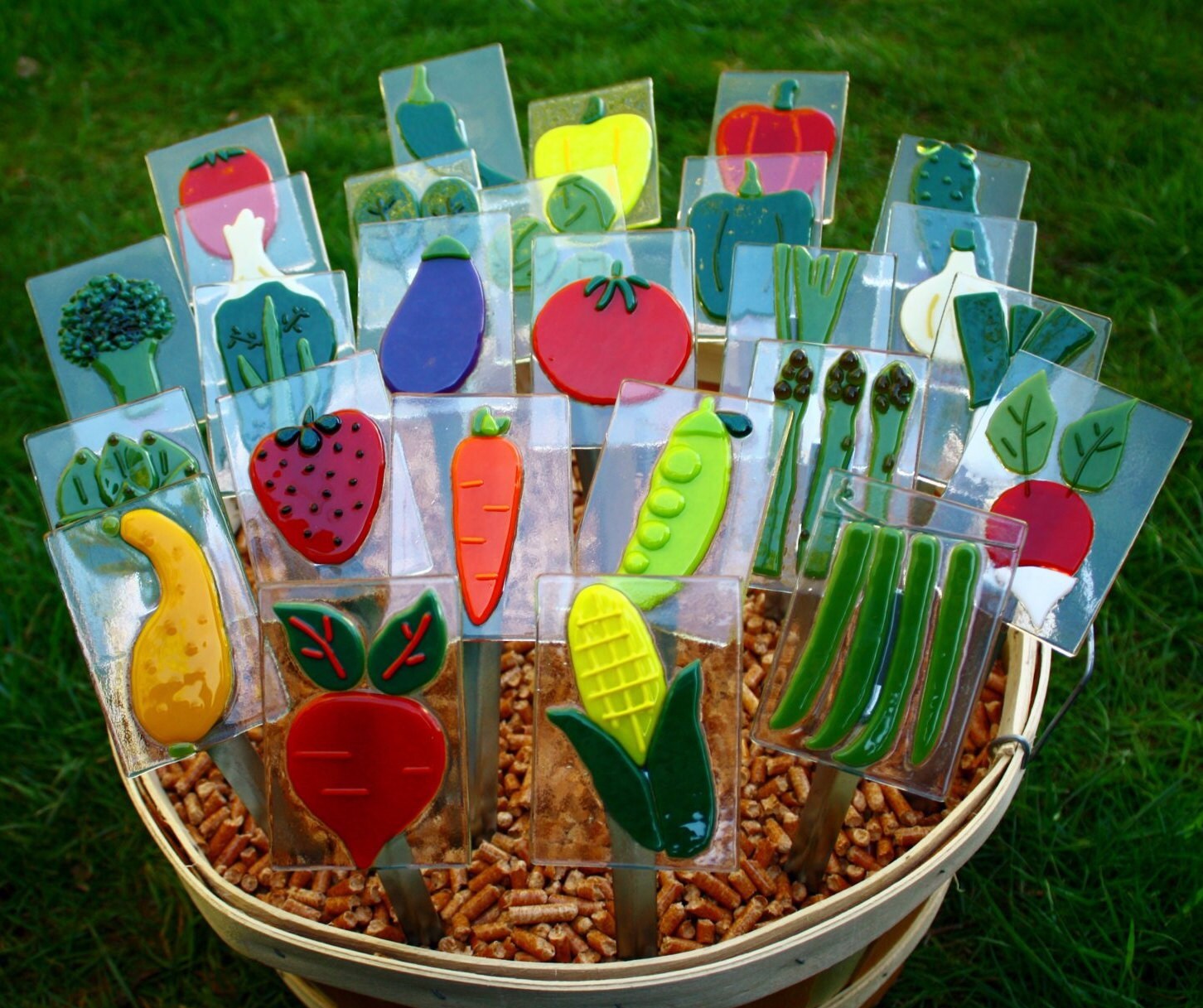 Vegetable Garden Markers Etsy