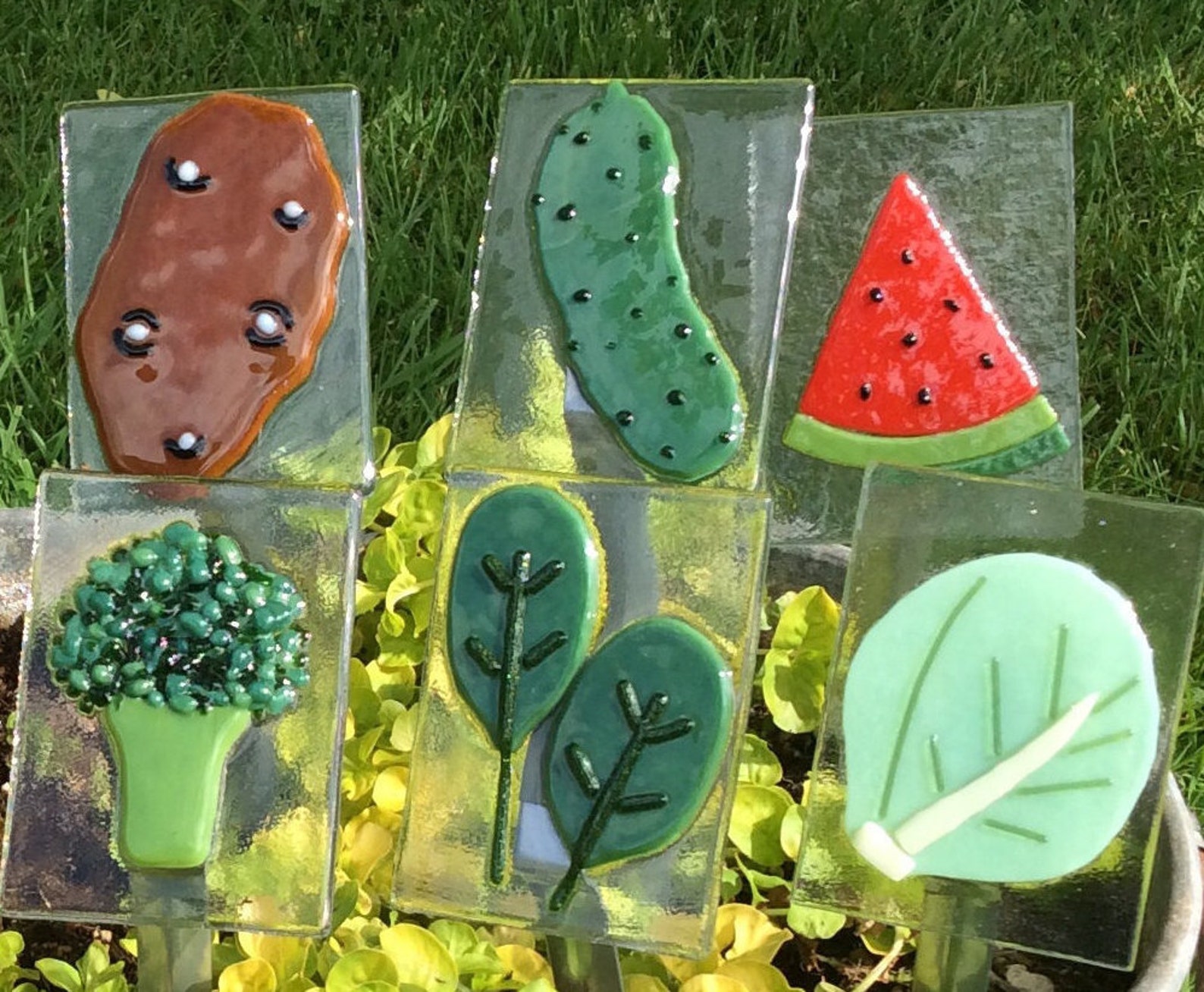 Vegetable Garden Marker Etsy