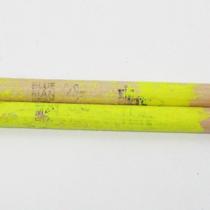Blue Man Group Chicago Concert Wood Drumsticks Vic Firth Signed Jeff ?? 16 VTG