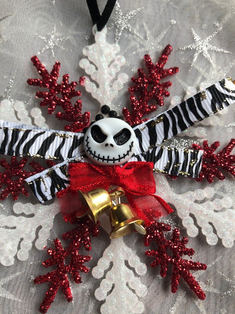 Jack Skellington Nightmare Before Christmas ornament Ready to ship image 3