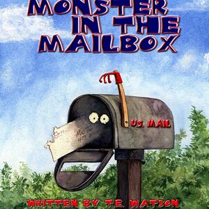 The Monster In The Mailbox, children's book, picture book, funny story, no teasing, bullying, teacher resource, postal service