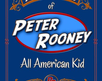 The Adventures of Peter Rooney All American Kid, children's book, chapter book, juvenile fiction, bicycles, play marbles, school