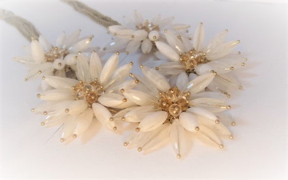 Tara White Flower Necklace - image 2