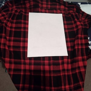 Blank Sub Back Patch for Flannel Shirts