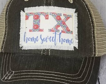 Texas Home Sweet Home Hat