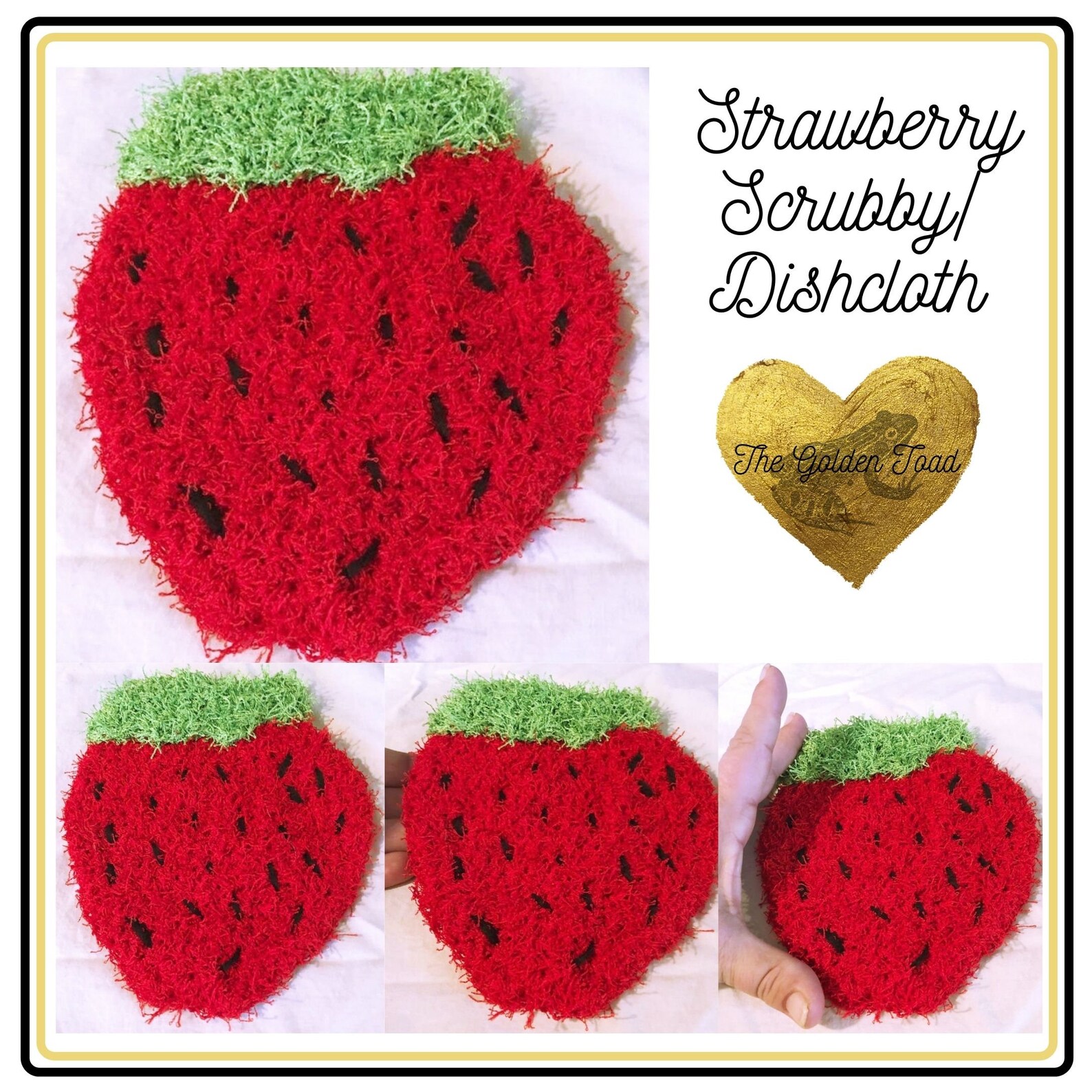 Double Sided Dishcloth Soft and Abrasive for Dishes and Pans Etsy