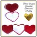 Heart Shaped Reusable Eco Friendly Dish Scrubby, Eco Cleaning Cloth 