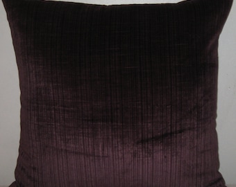 Pana decorativo almohada cubierta de 24 "x 24" en la cubierta de la almohadilla de color púrpura más hecho en U.S.A