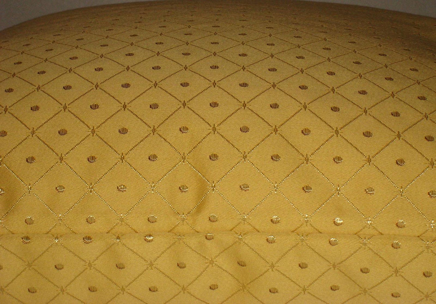 Gold Color Decorative Pillow Cover20x20 Satin Fabric Throw