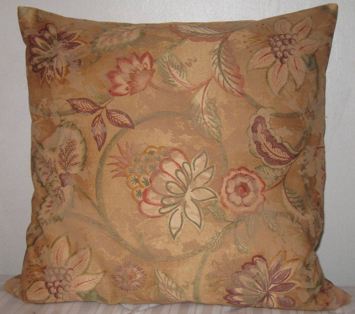 Funda de almohada decorativa floral de 20 x 20 en | Etsy