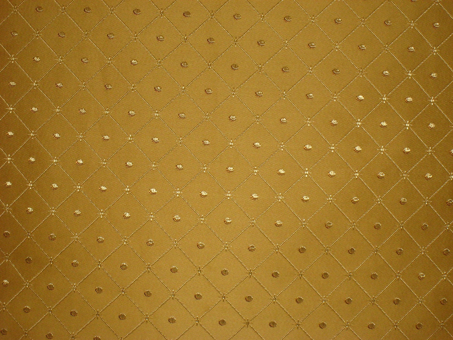 Gold Color Decorative Pillow Cover20x20 Satin Fabric Throw