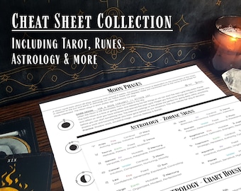 Cheat Sheet Collection - Printable