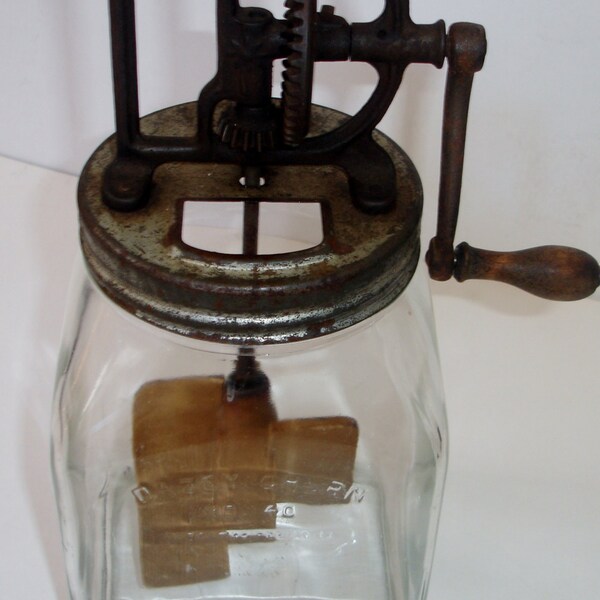 Antique Dazey Butter Churn No 40 Patented Feb. 14, 22-St.Louis, MO-Made in USA-Original Item Purchased During The 1920s-One Owner.